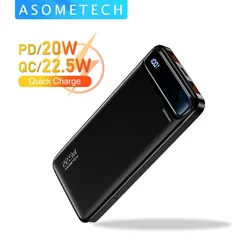 Power Bank 20000mAh Портативное зарядное устройство Poverbank USB Type C PD Быстрая зарядка Powerbank 10000mAh Внешний аккумулятор для iPhone Xiaomi