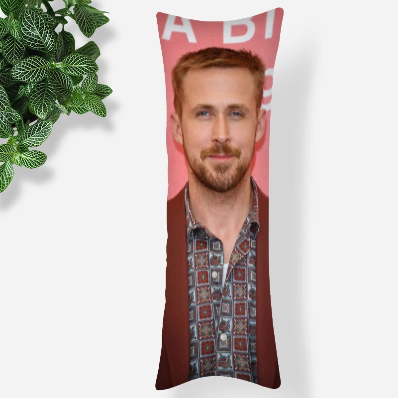 Ryan Gosling federa lunga federa per cuscino solo federa per cuscino regalo di compleanno personalizzato WJY12.14