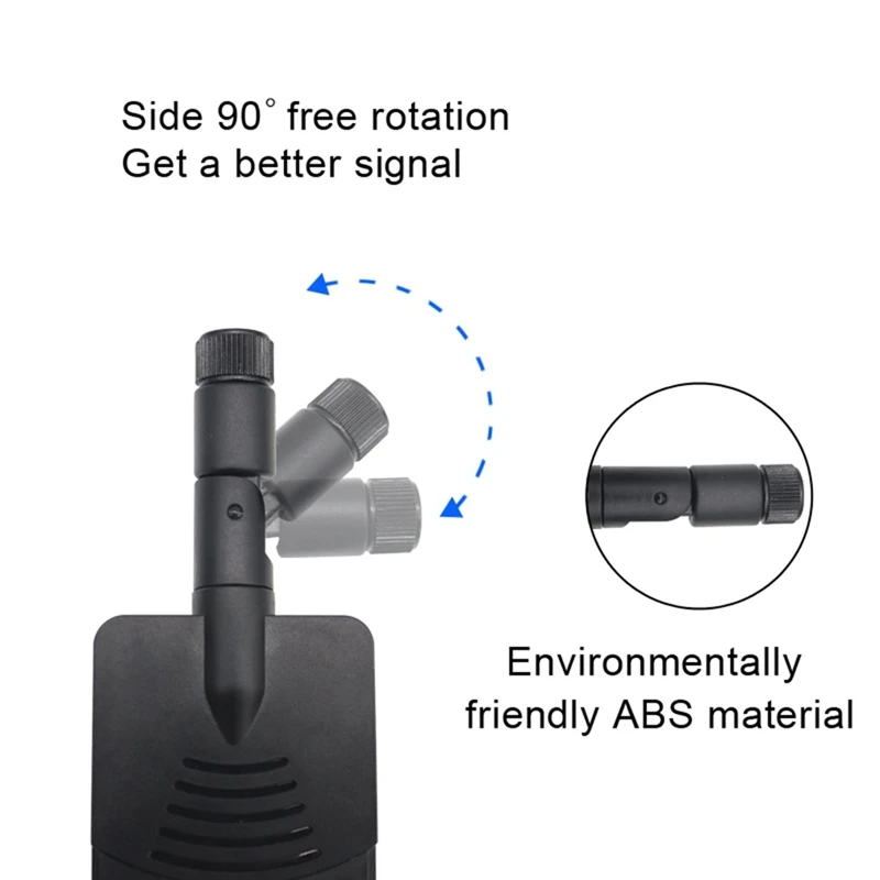 600-6000Mhz Flexible Fold Wireless Router 2G 3G GSM GPRS 4G 5G High Gain 40 DBi LTE Signal Booster WIFI Antenna White A