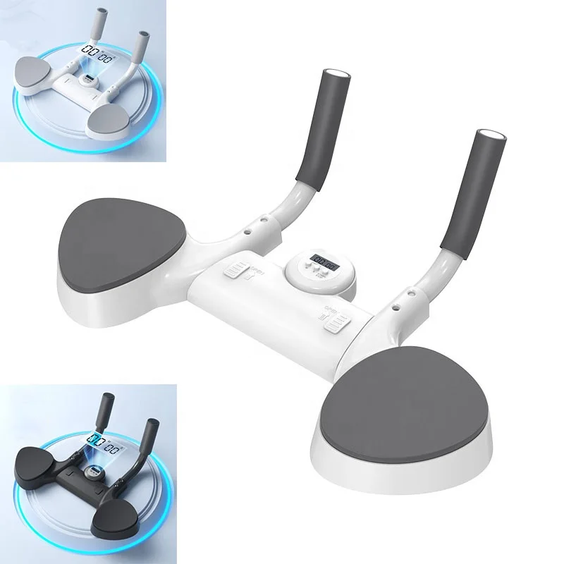 Multifunctional Foldable Push Up Training Board with Timing Function Home Fitness Board