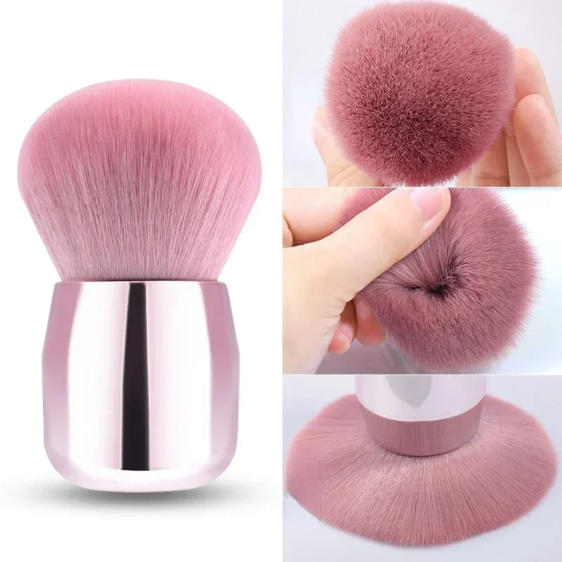 Brochas de maquillaje de cabeza de hongo, brocha de maquillaje en polvo grande, colorete de contorno, corrector, brochas cosméticas, herramientas de belleza