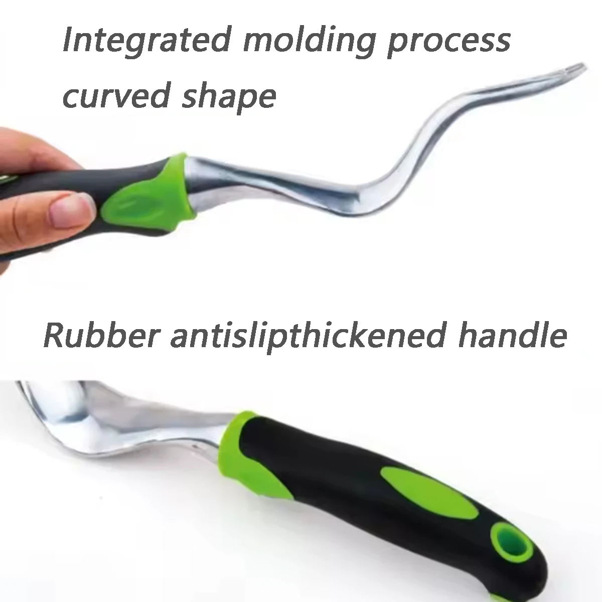 Handheld Weeder to Pull Roots Weed Scraper Remover Tool Removal Farm Root Puller Sarchiator Weeds Garden Tools Rake Manual Metal