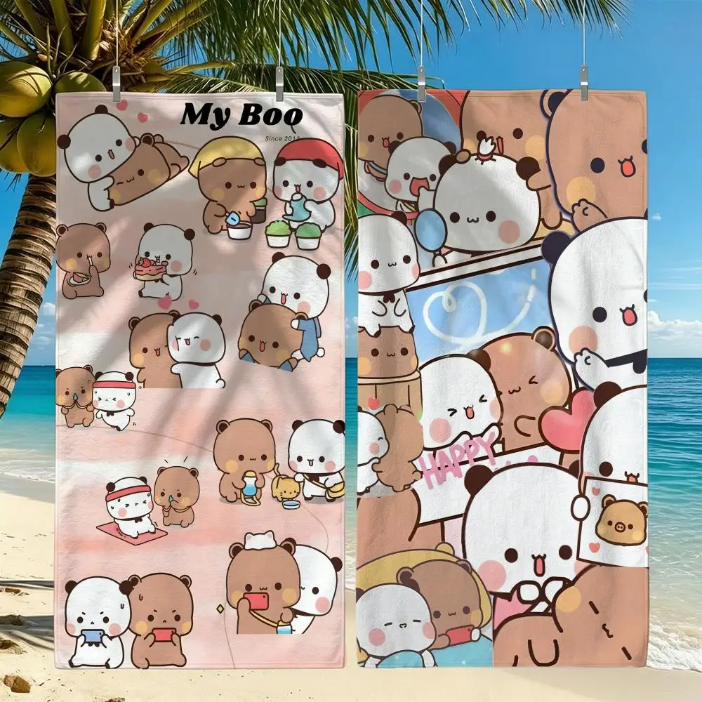 Character Bubu Dudu Towel Towel Beach Towel Oversized Quick Dry Towel Absorbent Soft Swim BeachTowels for Men Women