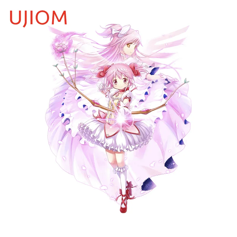 UJIOM Anime Madoka Graffiti Wall Sticker Enchanting Tendy Attractive Waterproof Edgy Decal  Wallpaper Bathroom Accessories