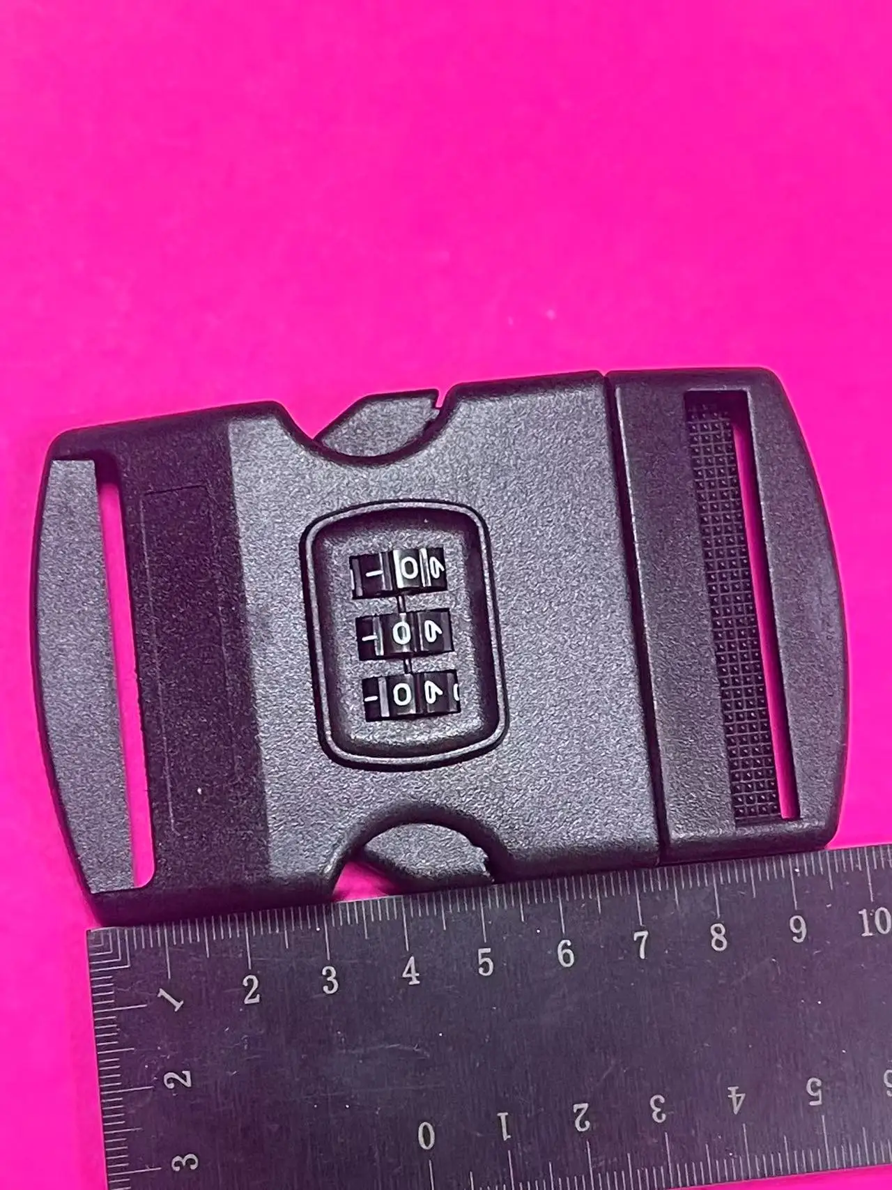 Plastic Password Buckle for Backpacks, Password Buckle PLASTIC for Suitcase Safety Buckle Luggage Lock Buckle