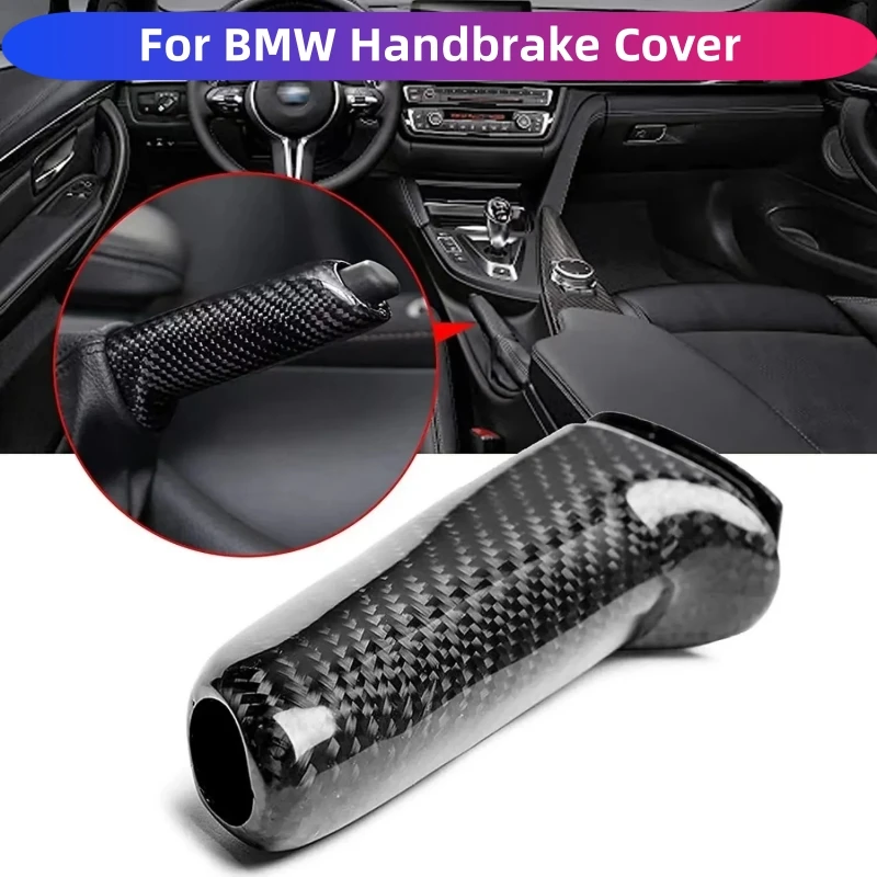 

Universal Car Handbrake Cover in Carbon Fiber Color for BMW E46 E90 E92 E60 E61 F20 F30 F22 1 2 3 4 5 6 Series