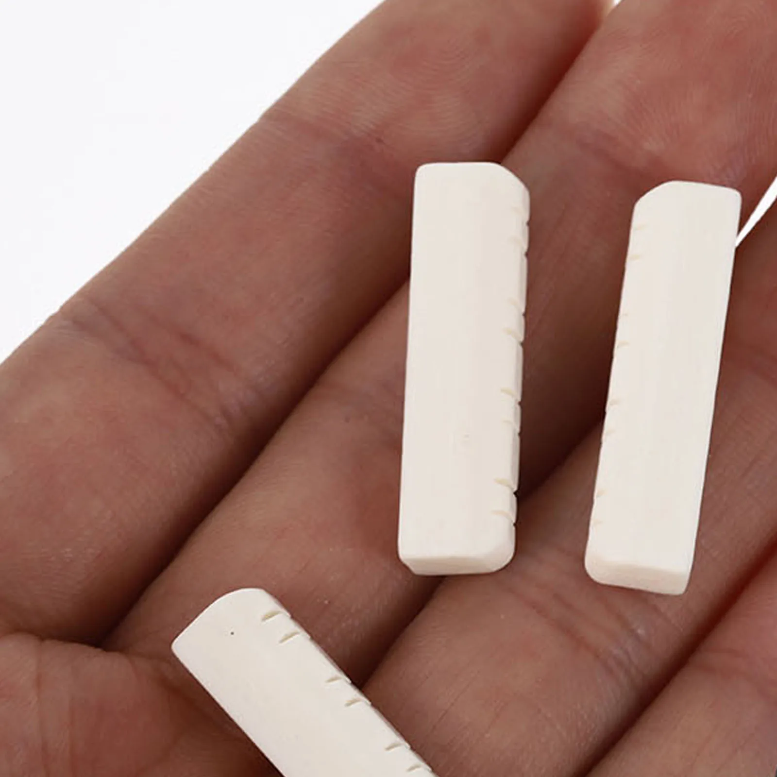 

6 Pcs Component Pillow Accessories Instrument Neck Rest Beef Bone Mandolin Part