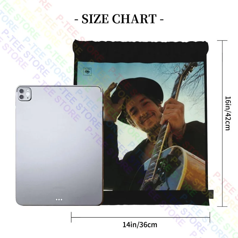 Bob Dylan Nashville Skyline Drawstring Bags Gym Bag Hot Art Print Gym Tote Bag Multi-function