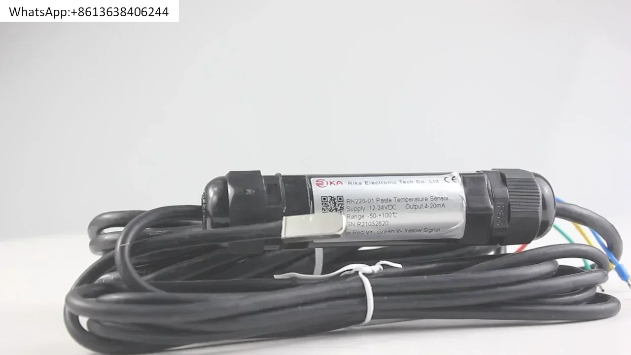 

Rika RK220-01 Paste Type PT100 Solar PV Temperature Probe Sensor
