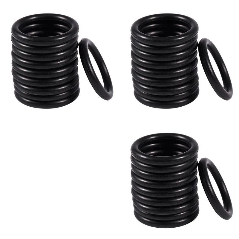 Best-Selling 30 Pcs Mechanical Rubber O Ring Oil Seal Seals 15 Mm X 9 Mm X 3 Mm