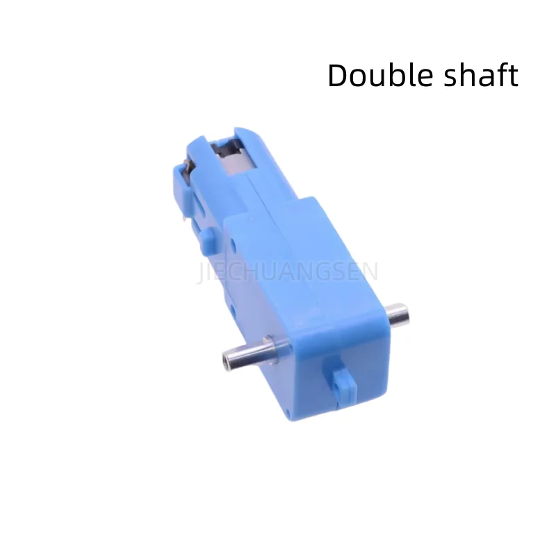 DC3V6V TT Deceleration Motor Intelligent Four-Wheel Drive Robot Single-Shaft Dual-Shaft Metal Gear Blue DC Motor