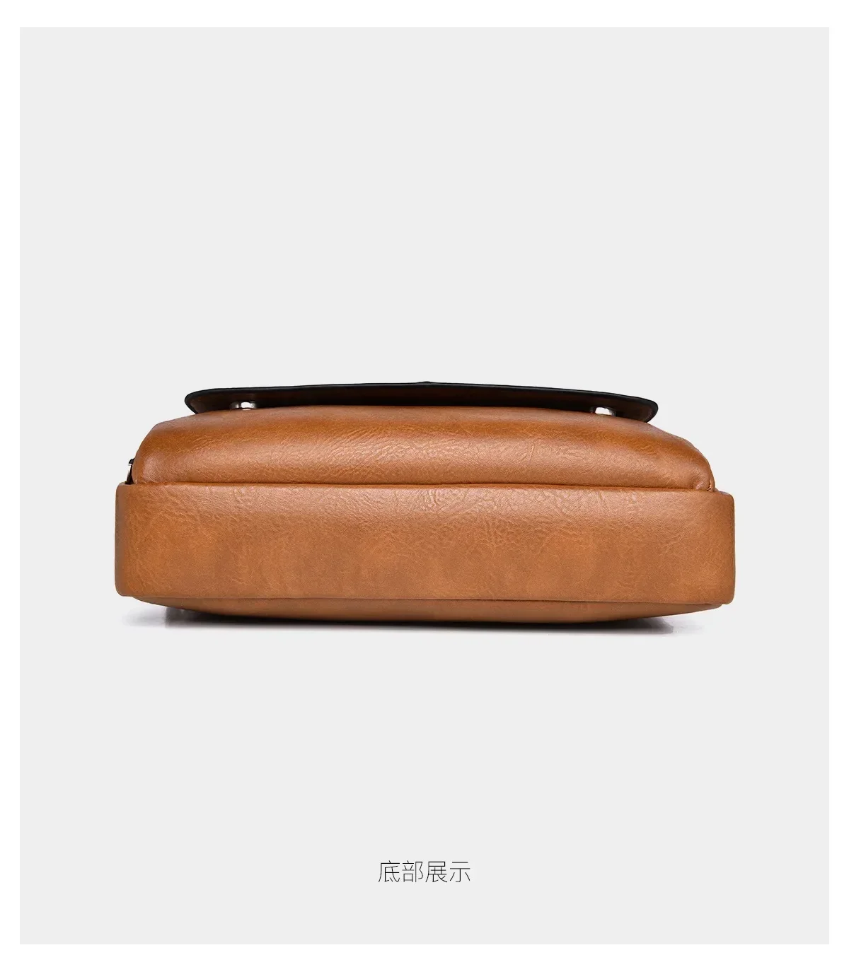 WEIXIER Marken-Herren-Umhängetasche aus PU-Leder mit Großer Kapazität und Mehreren Taschen, Hand- und Schultertasche für Geschäftsreisen und Outdoor-Aktivitäten – Detail 26