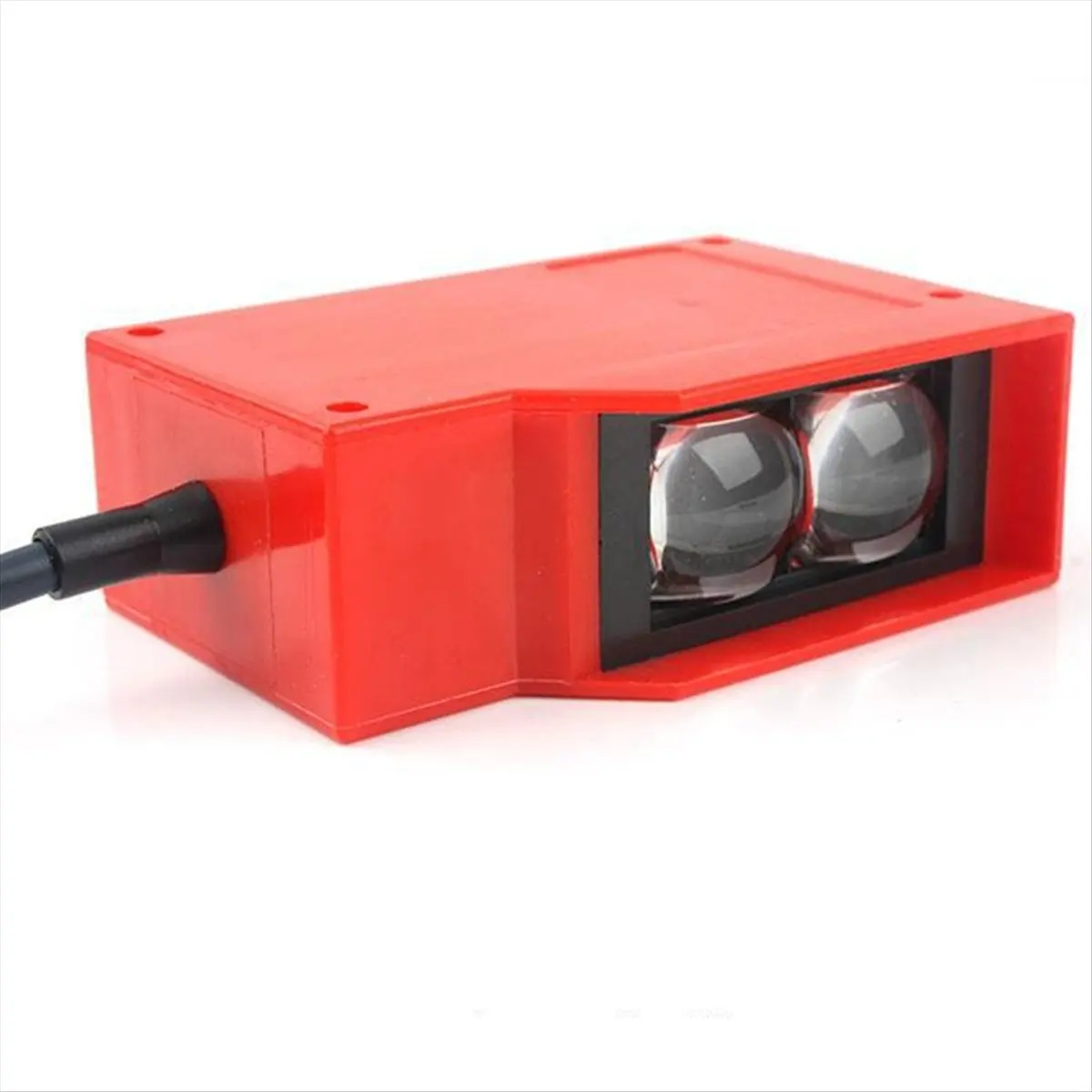 Super Sale Photoelectric Sensor Reflective Square Photoelectric Switch Infrared Switch DC 12-24V Five-Wire Relay 10M Distance