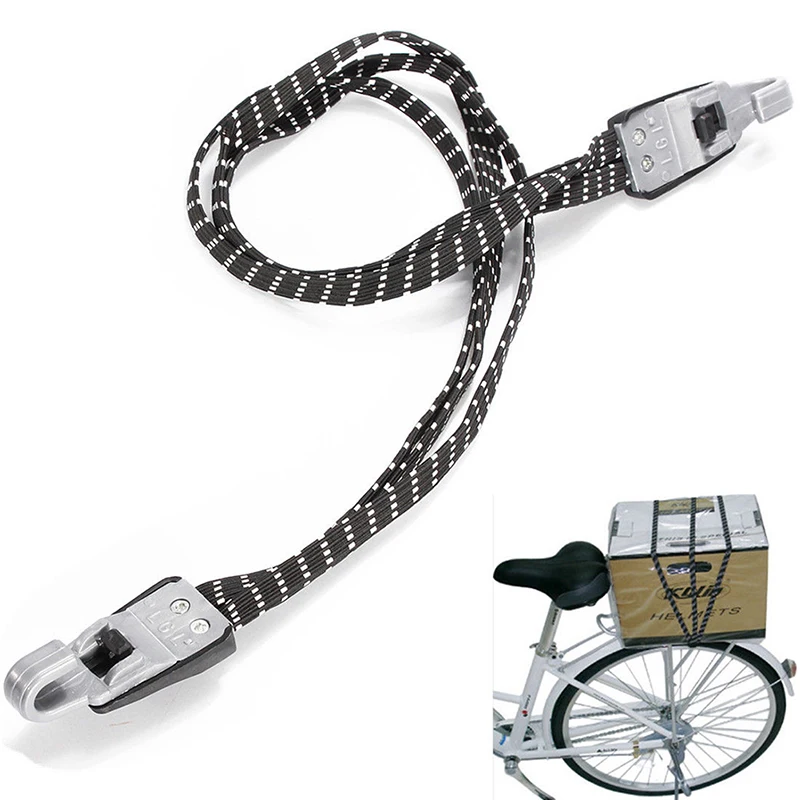 Elastic Bungee Cord Bandage Luggage Straps for Bicycle Bike Cycling Hooks Reusable Secure Fastening Band for Sports And Outdoors