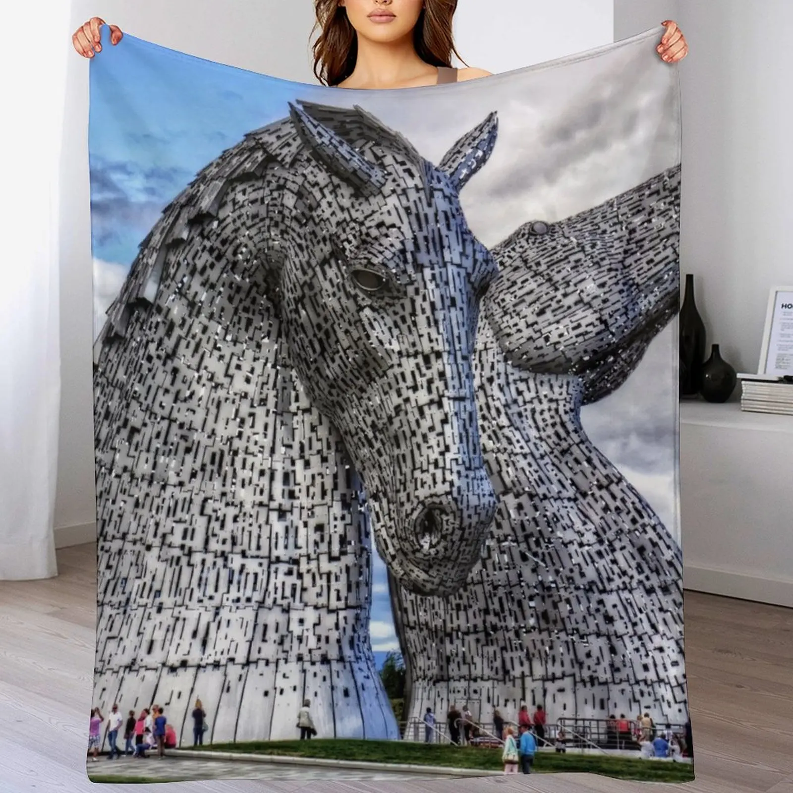 

The Kelpies Throw Blanket Beautifuls Bed covers Sleeping Bag Luxury Thicken Blankets
