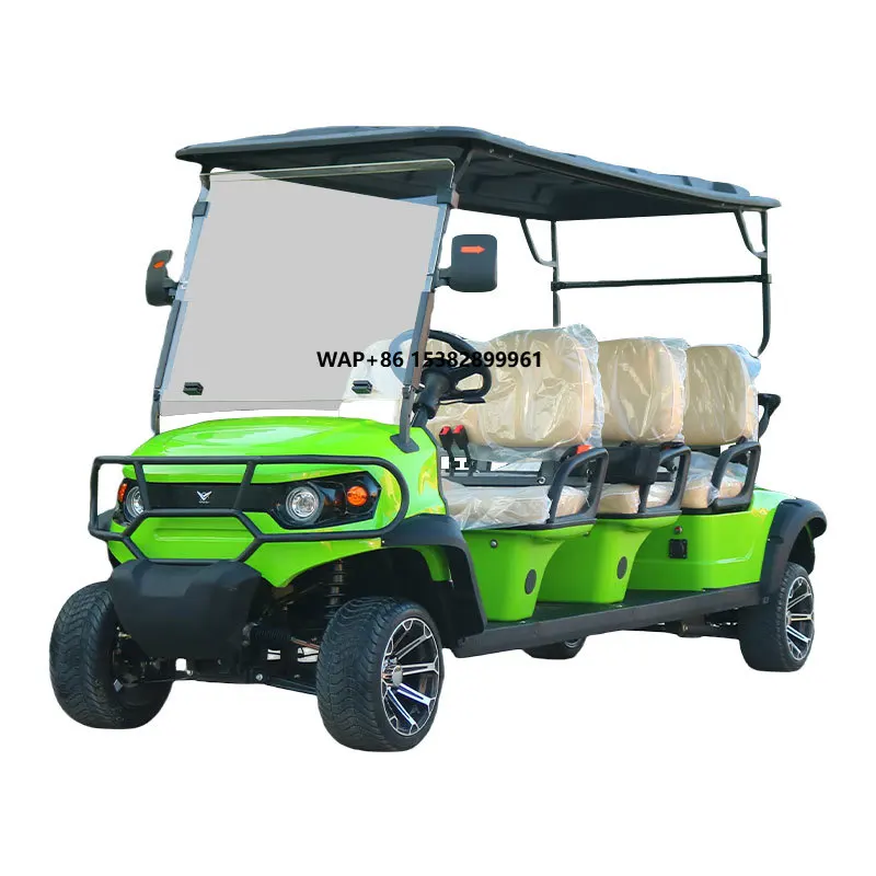 

2/4/6/8 Seats Metal Steel Plastic Hunting Golf Cart Electric off Road Golf Carts Car Buggy Golf Scooter with Curtis Controller