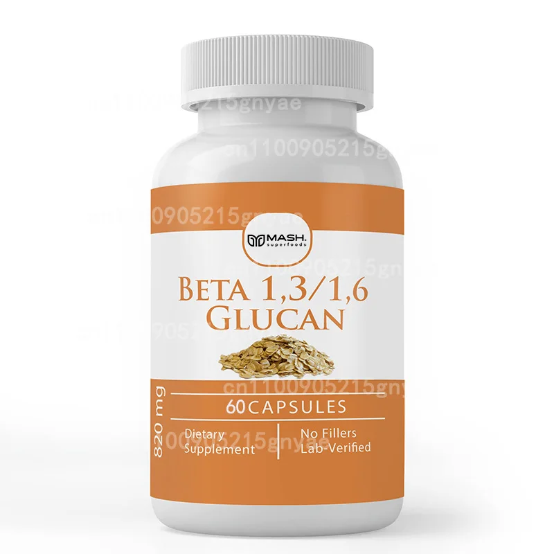 

Advanced Immune Supplement - High-purity 1,31,6 Β - Glucan+vitamin C, Resveratrol, and Selenium-60 Capsules
