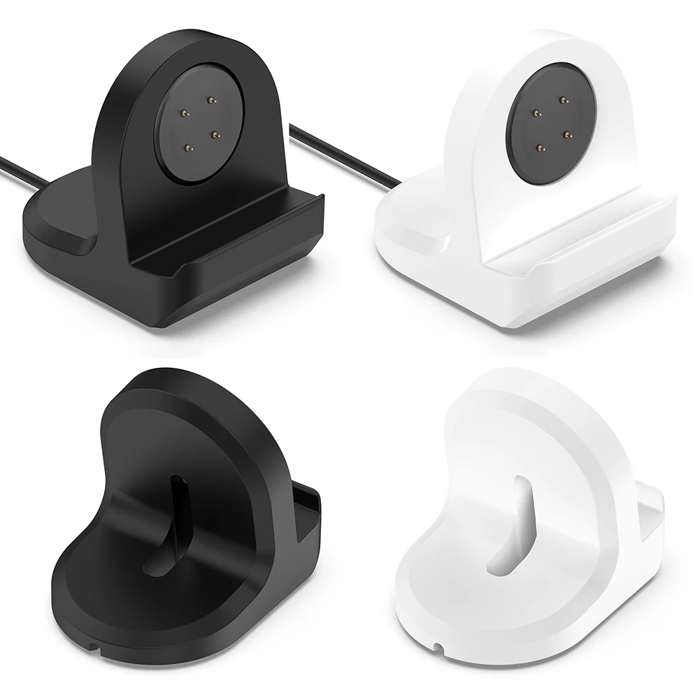 Charging Stand Dock Holder Silicone Non-Slip Charger Base Holder for Google Pixel Watch 3 41mm 45mm for Google Pixel Watch 2