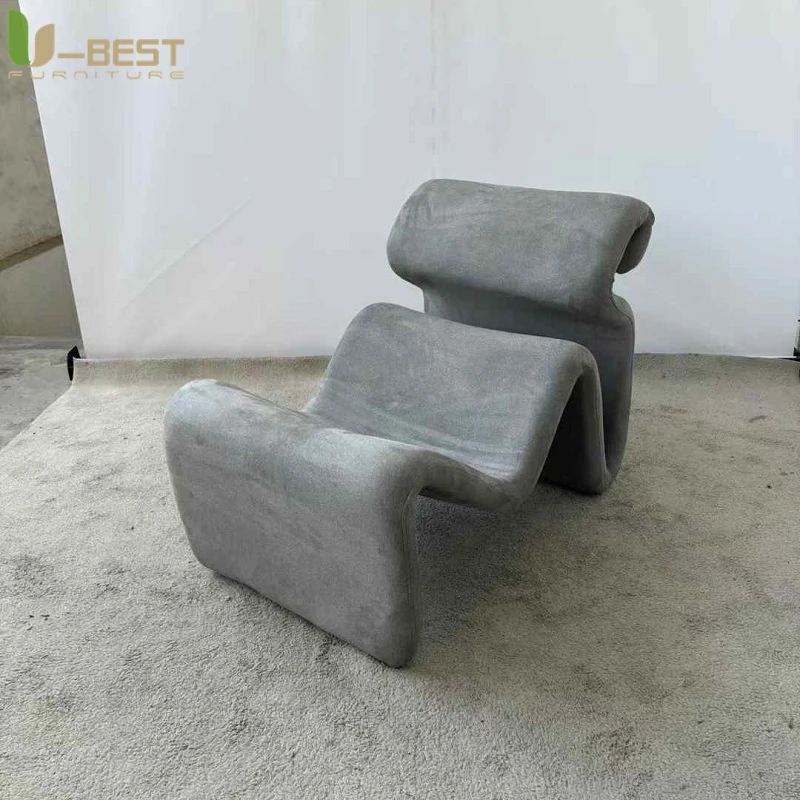 U-best Contemporary Comfort Lounge Chair Luxury Villa Living Room Furniture & Stylish Seating Aceent Chair