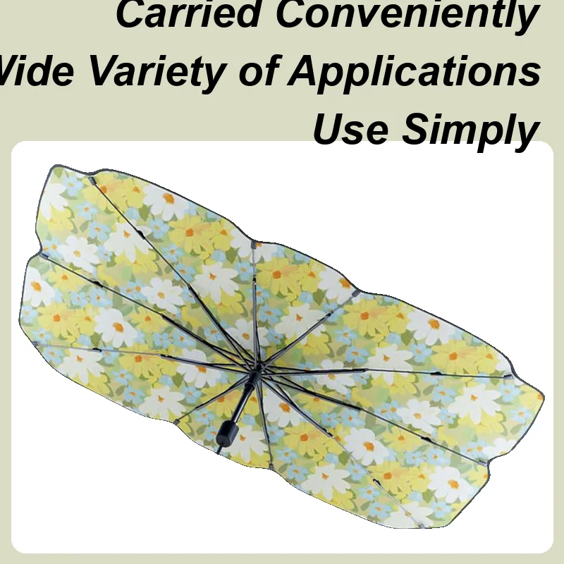 

Car Sun Shade For Windshield Car Windshield Cover Heat Insulation Automotive Sun Protector Accessories For Outdoor Road Trip