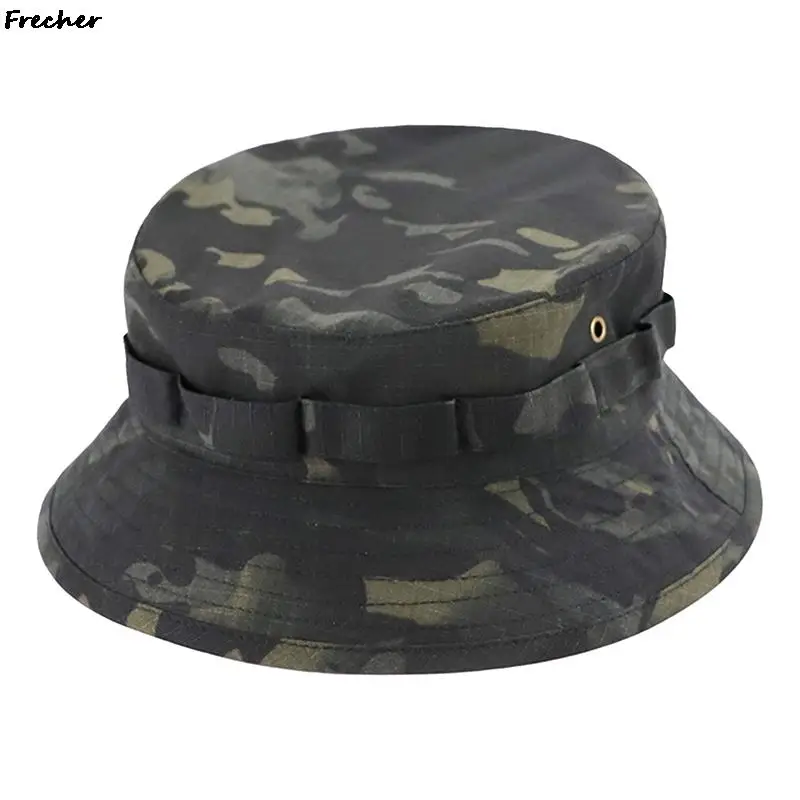 Hunting Hiking Camouflage Cap Army Military Caps Climbing Camping Jungle Hat Tactical Airsoft Panama Men Summer Adventure Hats