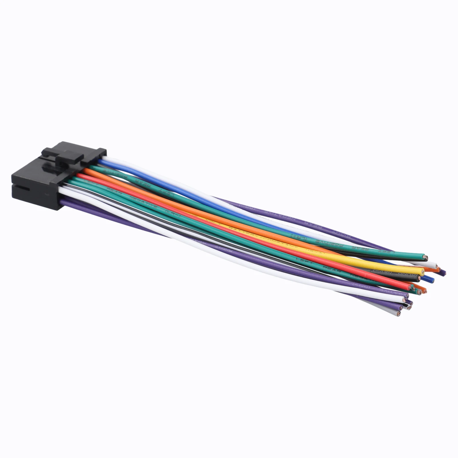 20pin Audio Wiring Adapter Notes OEM Number Package Content Adapter Cable 8-12V Audio Wiring Adapter Car Radio Wire Harness