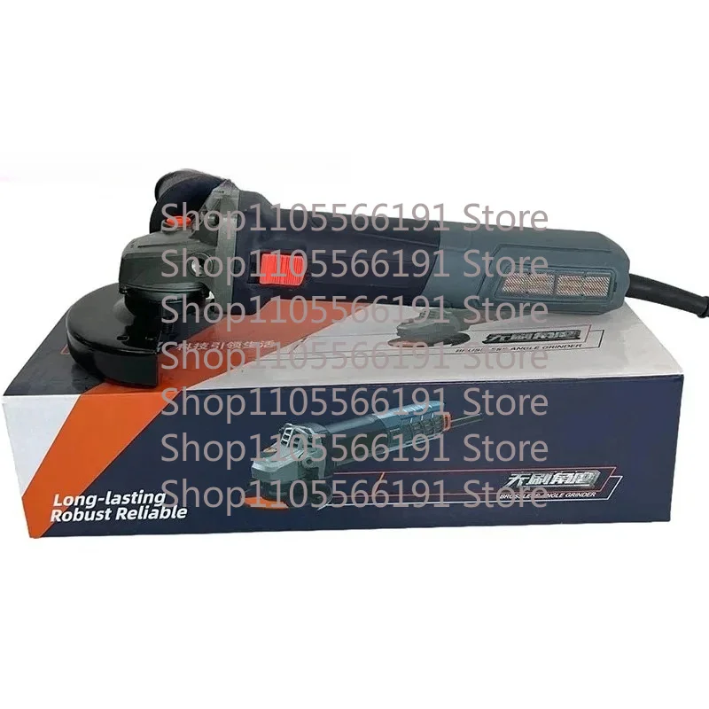 Handheld Brushless Angle Grinder 1010S Multi-purpose Speed Regulated Cutting Polishing Grinding Power Tool