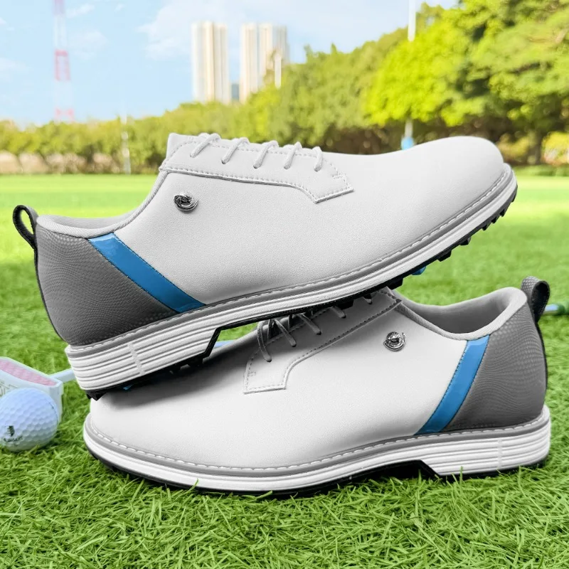 Professional Golf Training Shoe for Men Leather Walking Shoes Mens Designer Golf Sneakers Man Luxury Brand Golf Shoes Men