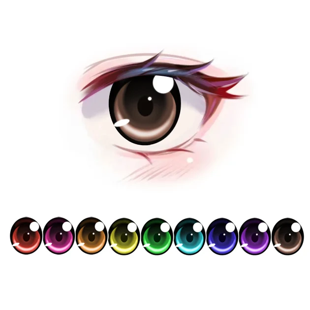 

(Yue) Маска кигуруми из мультфильма Gurglelove, аниме, индивидуальные глаза