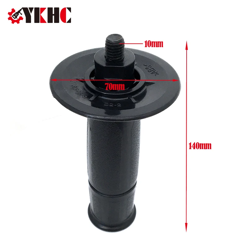 1Pc M10 M14 Auxiliary Side Handle Replace For Makita Angle Grinder Power Tools Accessories 10mm 14mm Black Thread