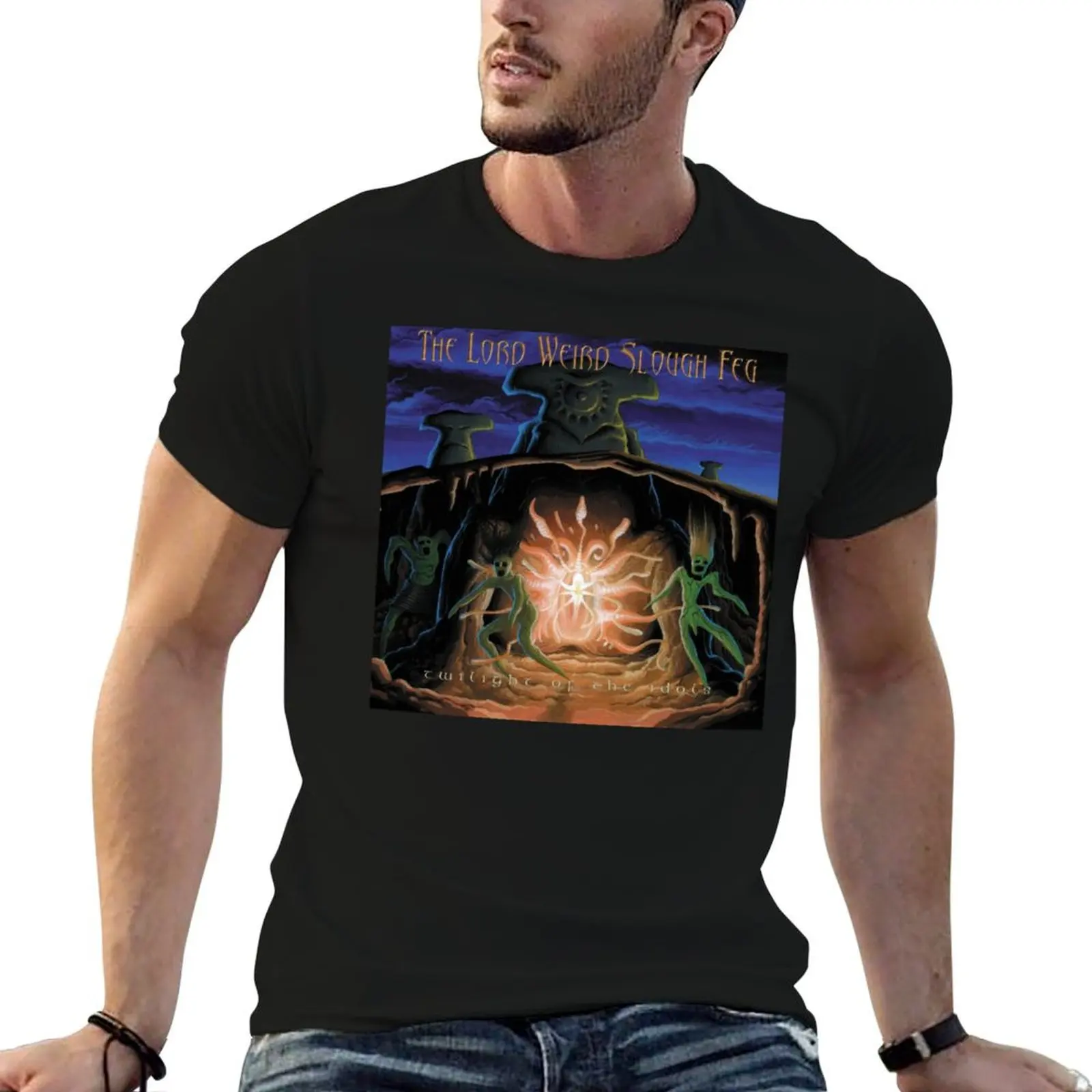 Slough Feg - Twilight of the Idols album 1999 T-Shirt Plus Size Summer Casual T-Shirt