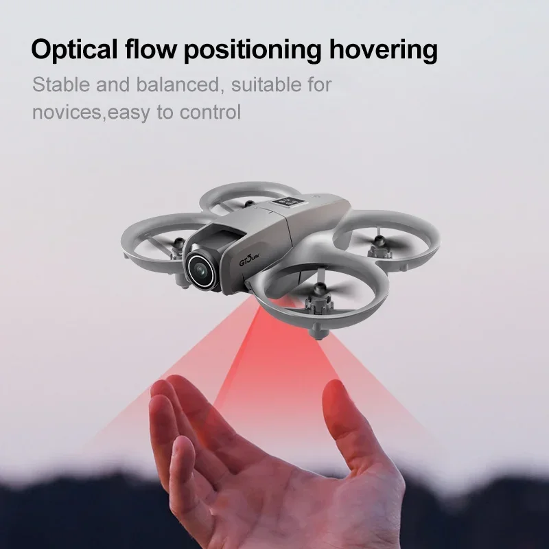 GT3 Mini Drone 4K Dual Camera  Aerial HD Photography Obstacle Avoidance Optical Flow Positioning Remote Control Dron Toys Gift