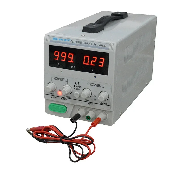 PS-305DM 30V 5A Low Noise Adjustable 3 Digital Variable Laboratory Linear DC Regulated DC Power Supply