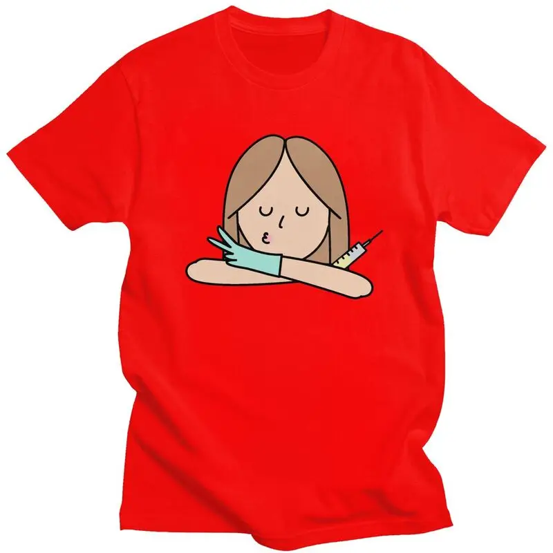 Custom Enfermera En Apuros Doctor Nurse Medical T Shirts Men Pure Cotton Tee Tops Tshirts T-shirt Clothes
