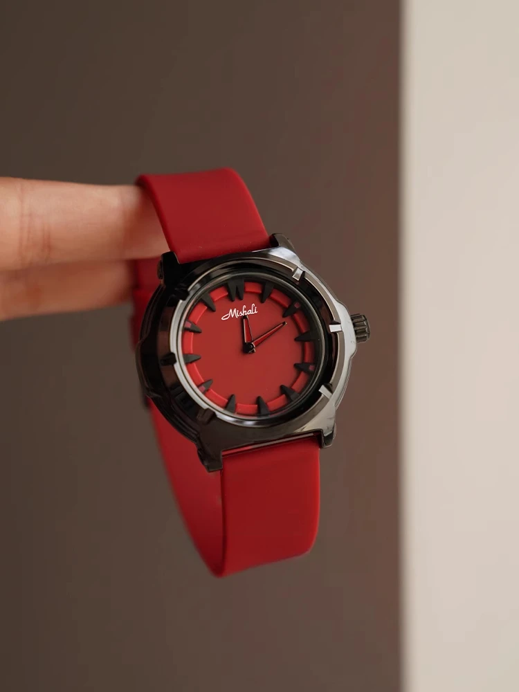 Reloj de mujer de alta gama con temperamento simple.