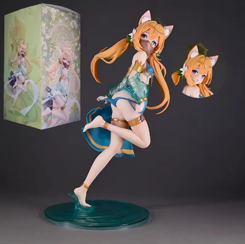 

25cm Blue Archive Anime Figure Iochi Mari Dancing Girl Pvc Action Figure Toy Game Statue Collection Model Boys Surprise Gift