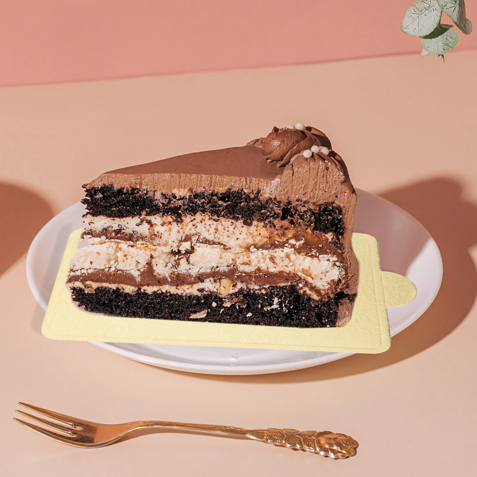 

100Pcs Cake Boards Versatile Cake Trays Reusable Dessert Plates Cupcake Display Tray Party Serving Dessert Tray