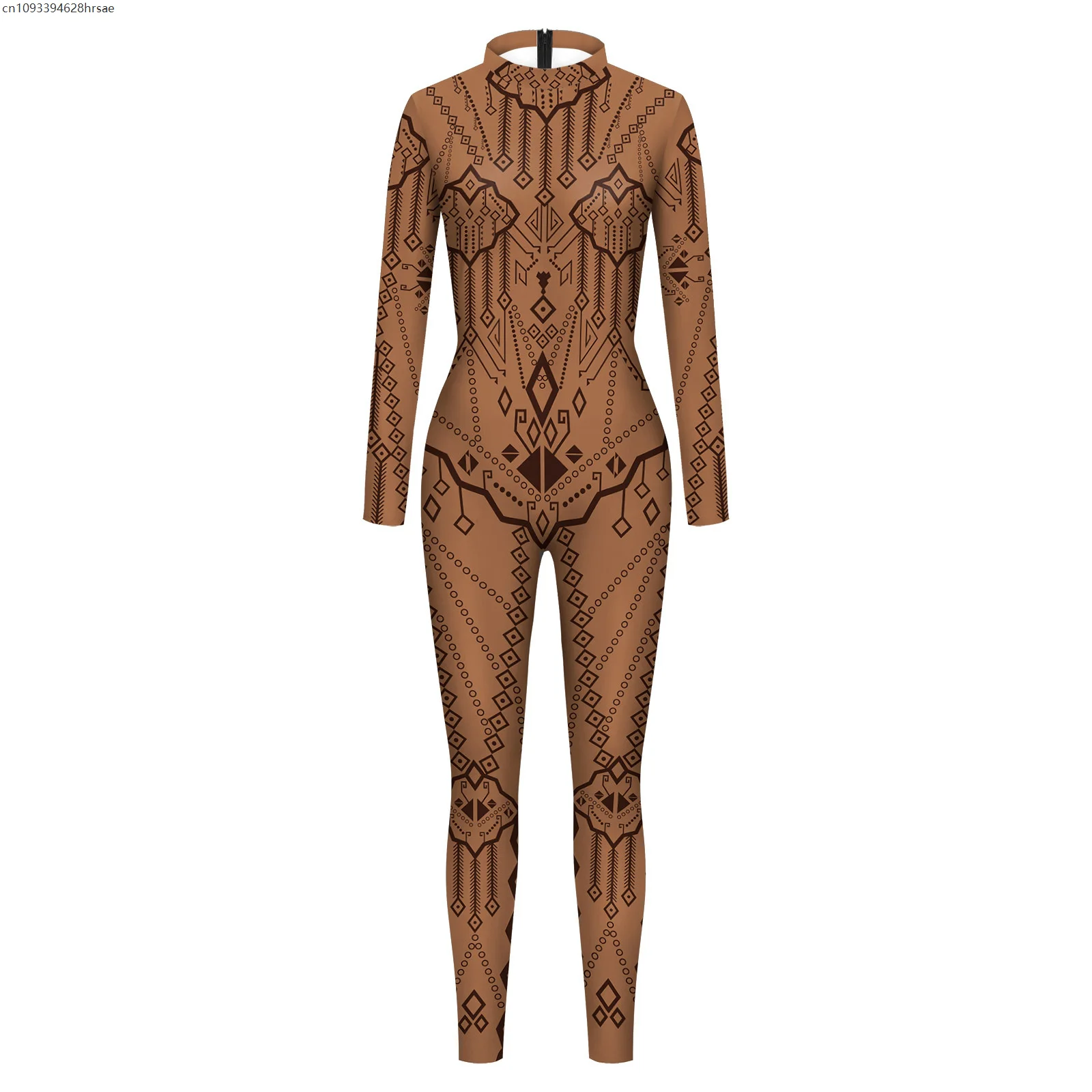 بدلة قفز نسائية شبكية مخدرة بدلة الهالوين Catsuit شبكية لحفلات المهرجانات بدلة Zentai بدلة فريدة من نوعها بدلة حرق