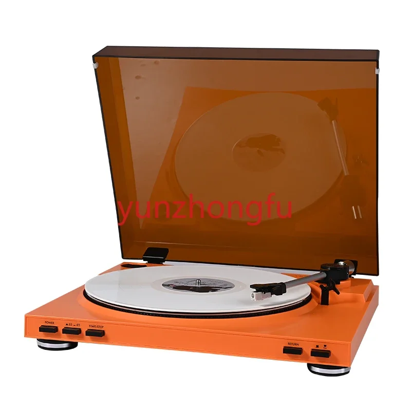 

Retro Simple Vinyl Record Player European-style Retro Moving Magnet HIFI Turntable LP Vinyl 33/45rpm Dual Speed Record Player