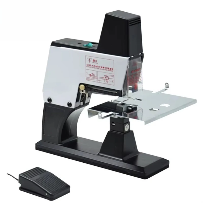Saddle and Flat Stapler Electric Stapler Machine ST-1000T Solid Metal Stapler