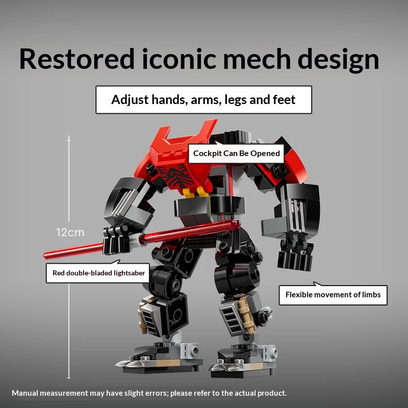 Lego Bouwstenen Star Wars Serie 75411 71839 71495 Darth Maul Combat Mech Kinderspeelgoed Kerstcadeau