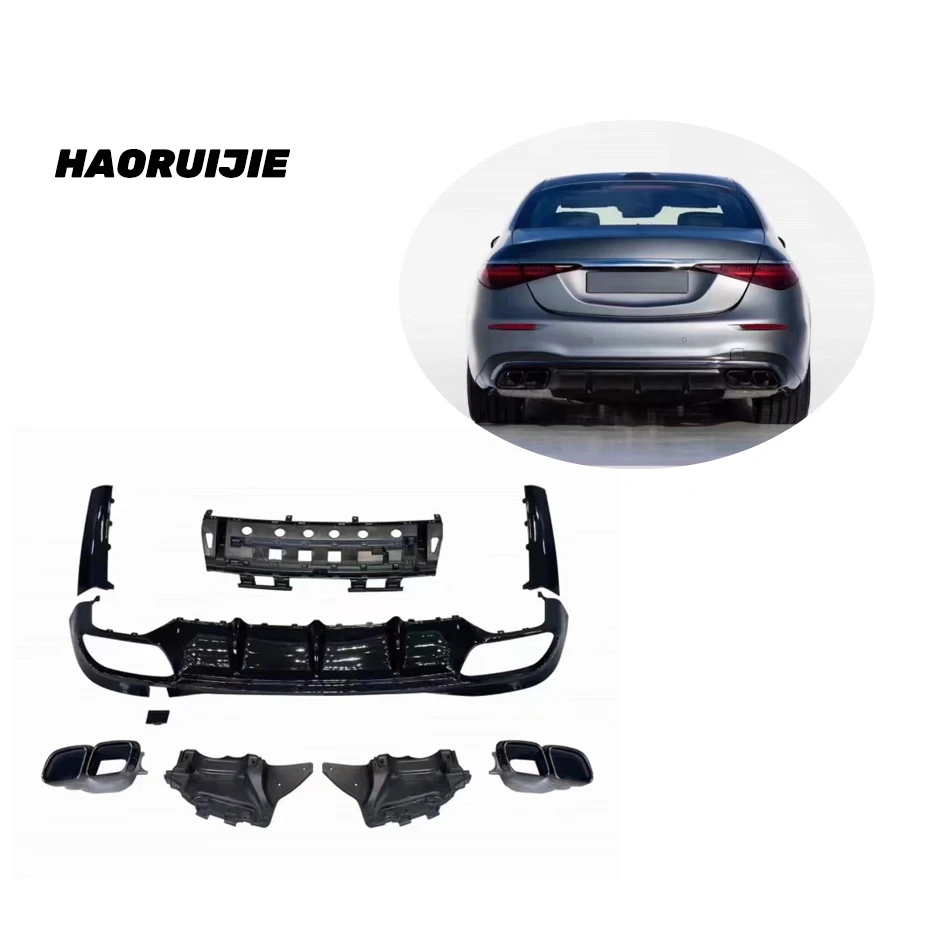 

Equipment Smart Library Conversion Kit for S63 Rear Lip W223 Body Kit W223 Modified Upgraded S63 Rear Bumper Accessorie