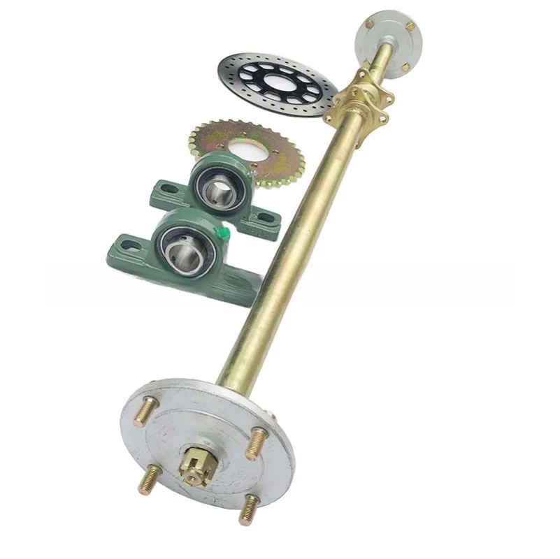 DIY four‑wheel kart accessories suitable for modifying bold 1.04 rear axle suspension disc brake chain disc 530 assembly