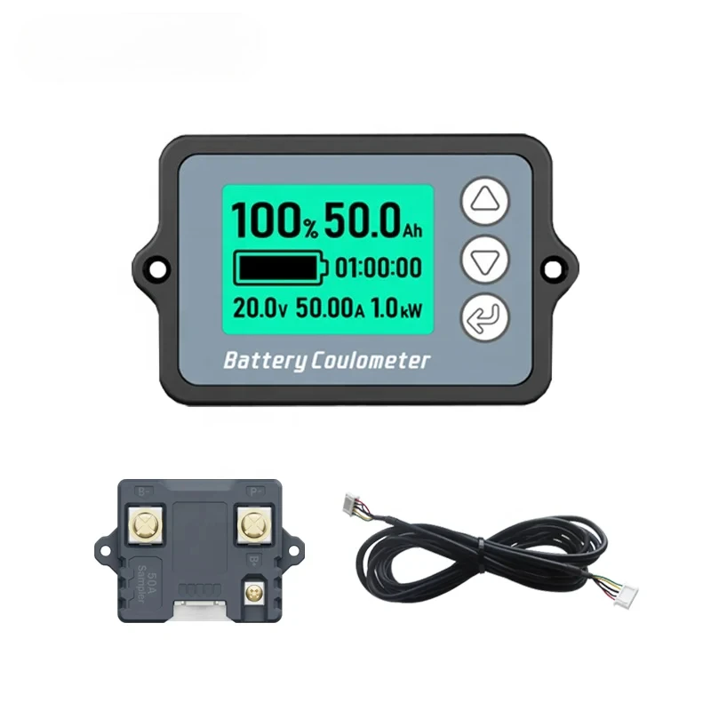 

120V50A general liquid crystal lithium lead oxide battery charge and discharge tester battery capacity indicator display