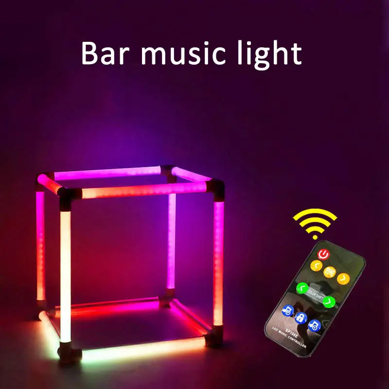 New T8 Led Tube Light Music Tube Light Magic Modeling Rgb Atmosphere Tube Light