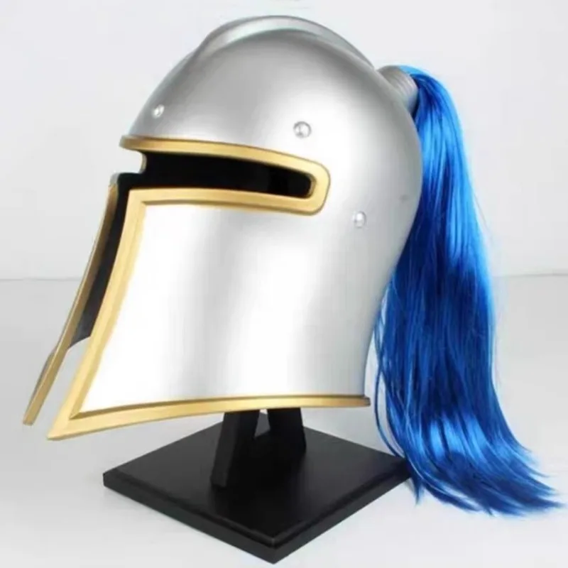 Storm City Warrior หมวกกันน็อกเครื่องแต่งกาย Party Props คอสเพลย์แสดง Props WOW Storm Champion หมวกกันน็อกอะนิเมะอุปกรณ์ต่อพ่วงภาพยนตร์ Prop