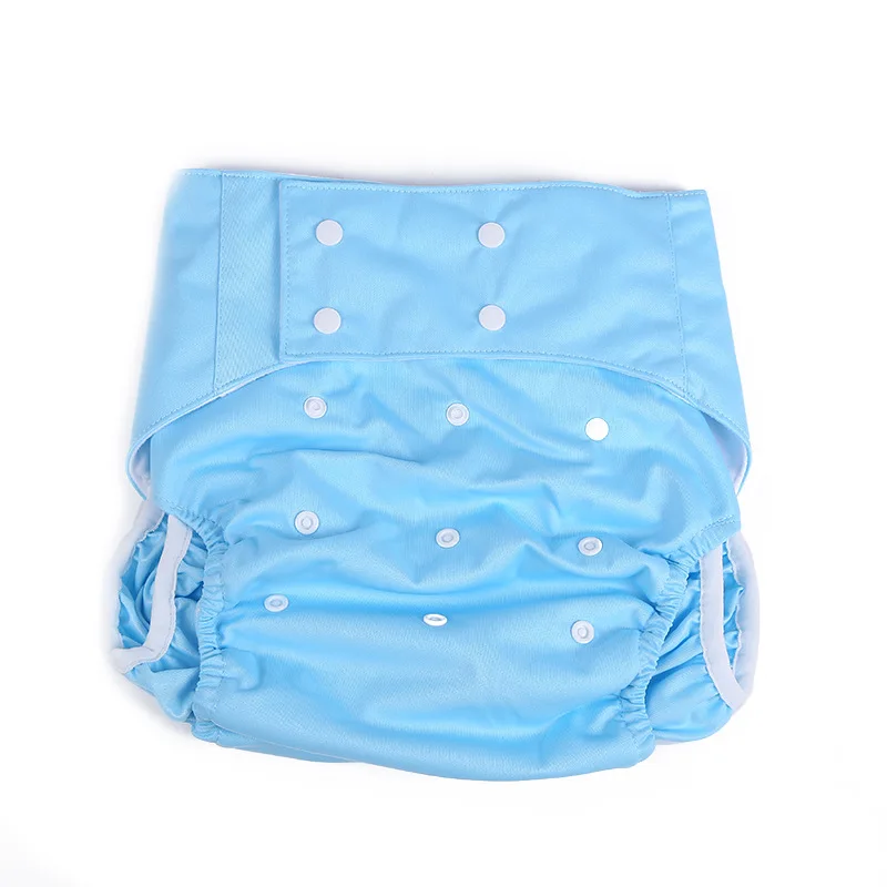 Adult Cloth Diapers with Snaps Adjustable Sizes Breathable Washable Cloth Diapers for Old People Patients &Postpartum Women