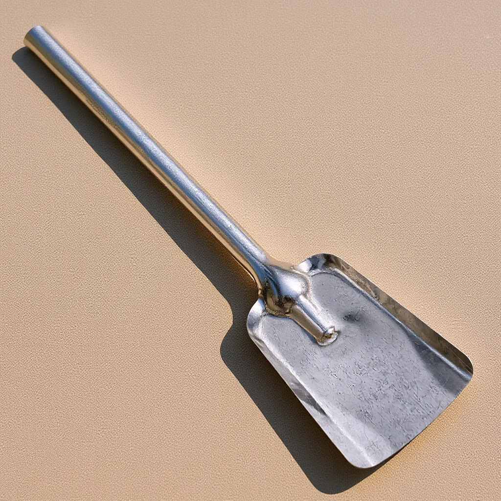 Thickened Coal Long Handle Fireplace Shovel For Kitchen Home Garden Iron Stove Shovel Comfortable Grip