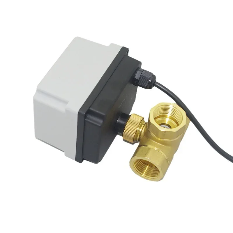 Two-wire waterproof tide condensate two-wire reset electric ball valve air conditioner floor heating water replenishment normall