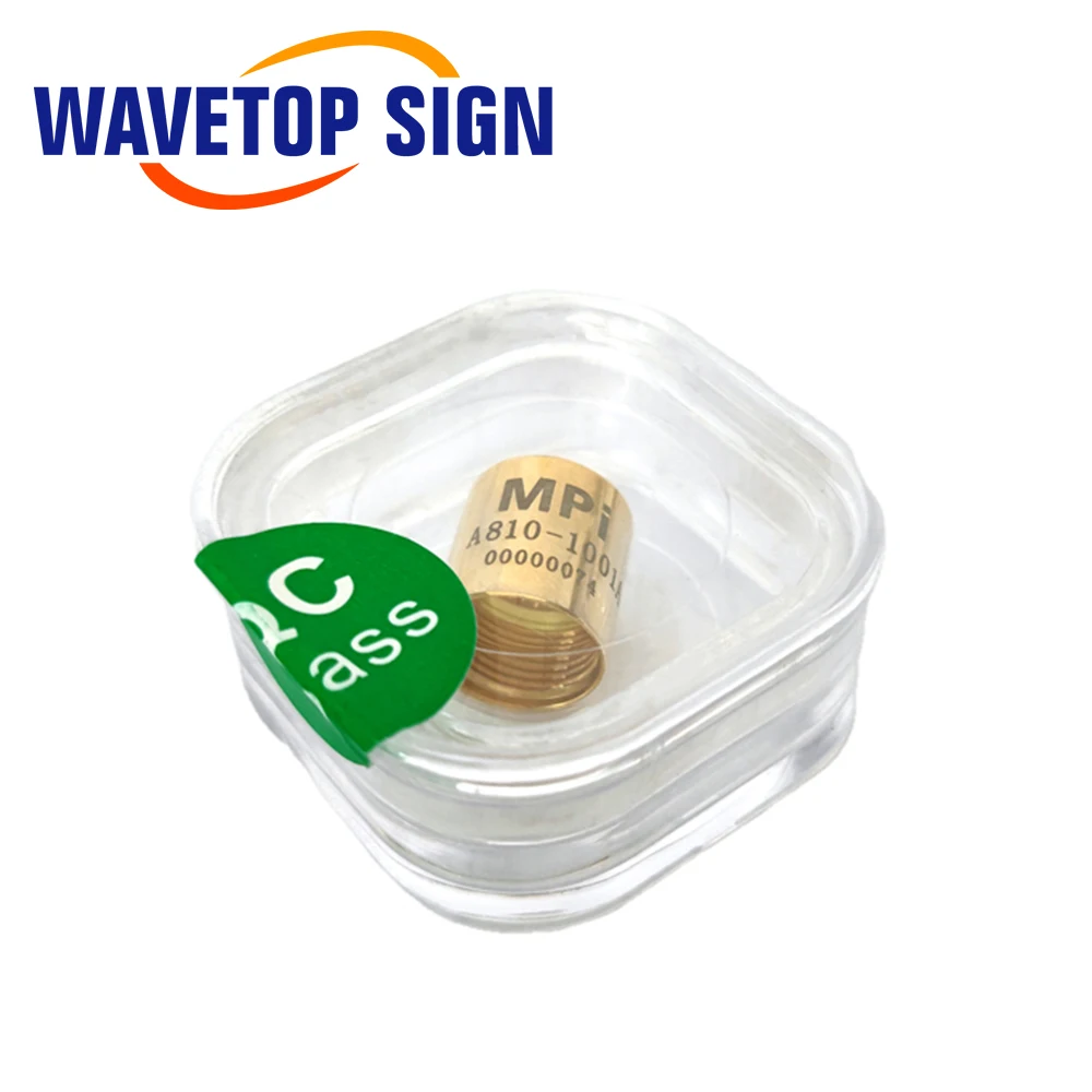 WaveTopSign-Conector de salida Raycus, grupo de lentes protectoras, ventanas protectoras QBH de 0-15kW para Cable de fuente láser de fibra Raycus